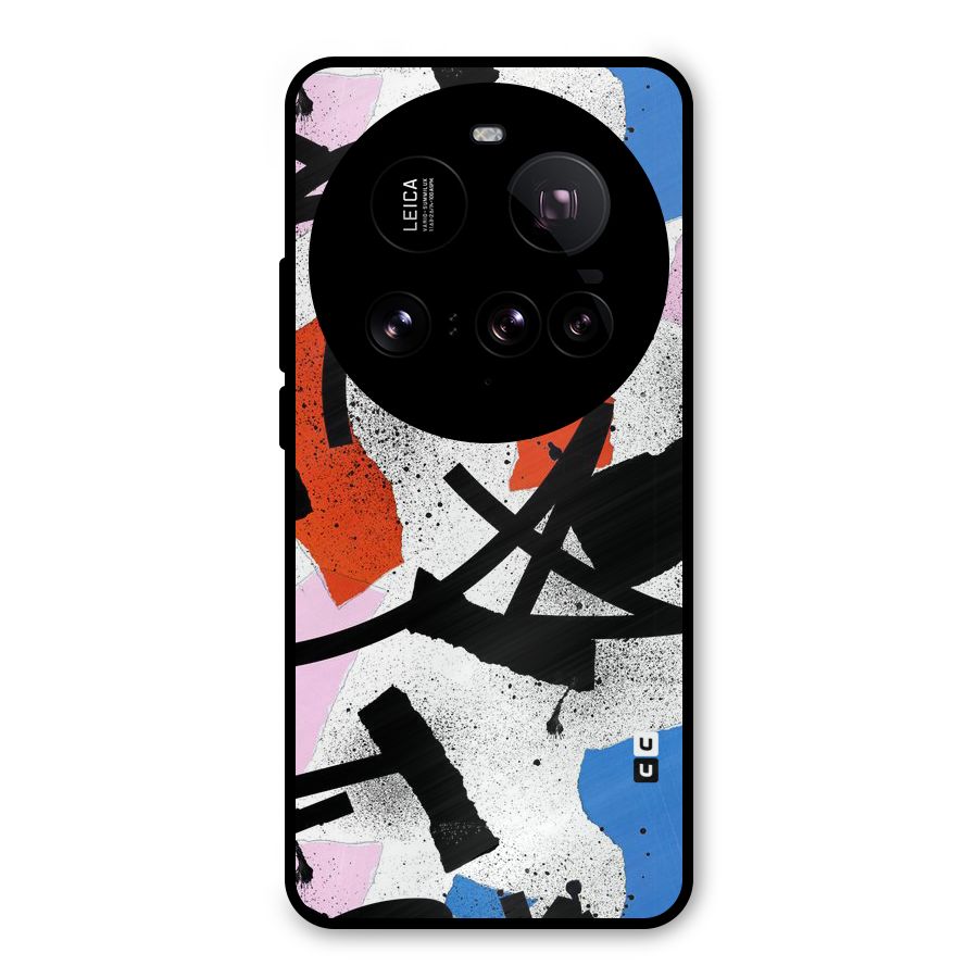 Coloured Abstract Art Metal Back Case for Xiaomi 15 Ultra