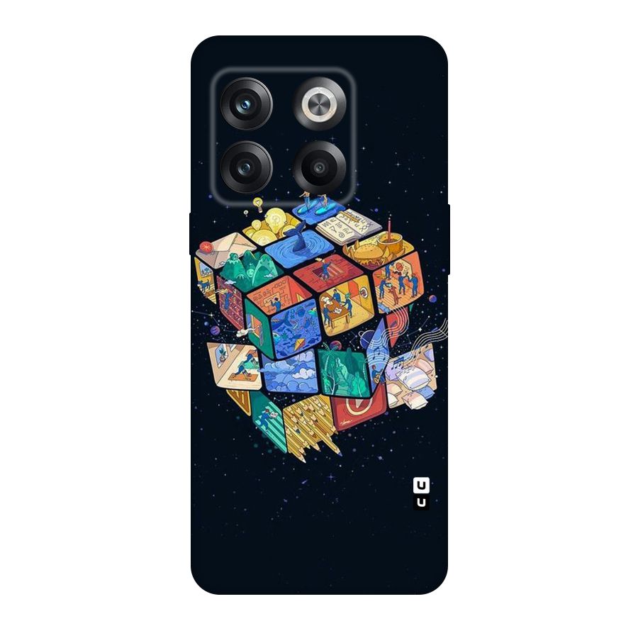 Coloured Rubic Original Polycarbonate Back Case for OnePlus 10T