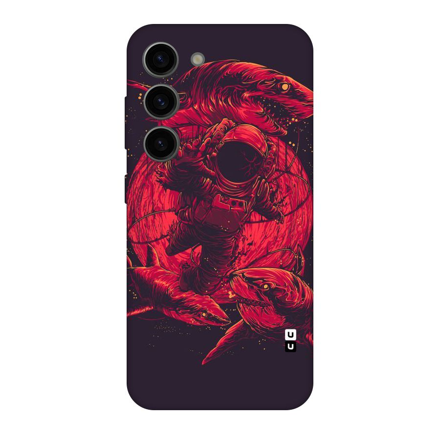Coloured Spaceman Original Polycarbonate Back Case for Galaxy S23