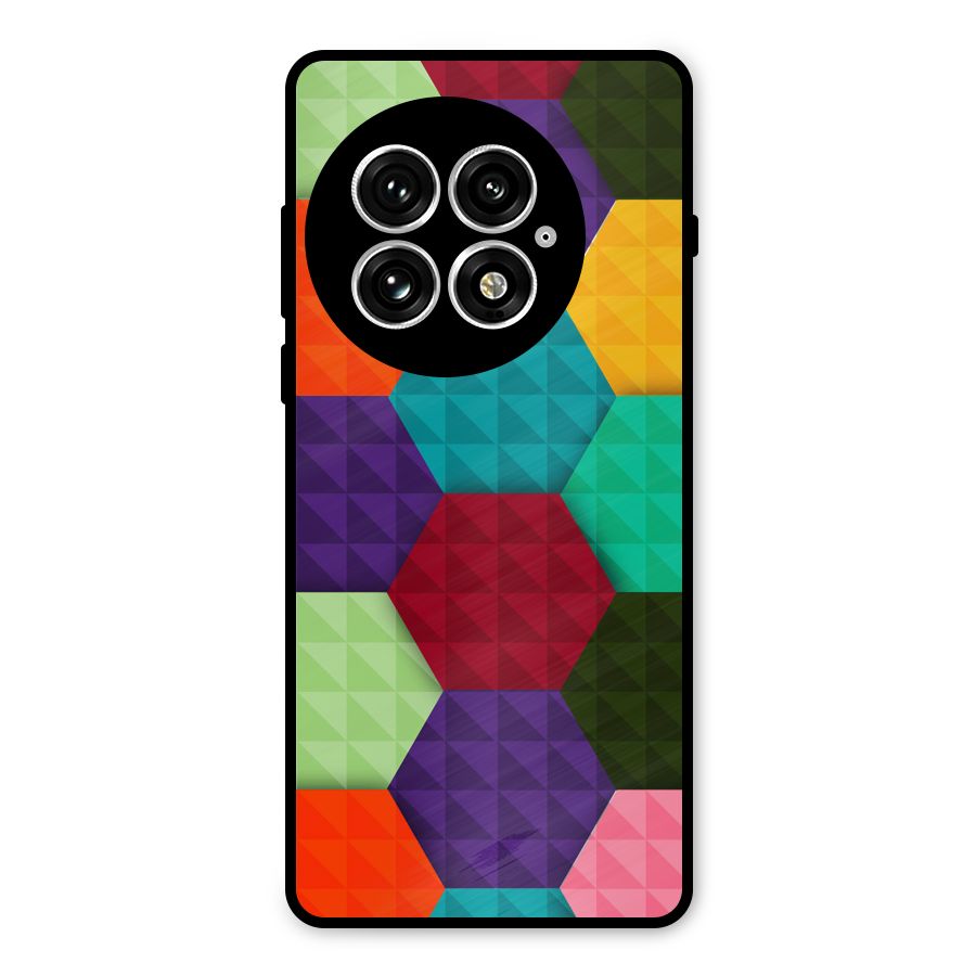 Colourful Abstract Metal Back Case for OnePlus 13