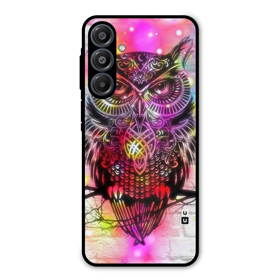 Colourful Owl Metal Back Case for Galaxy A16 5G