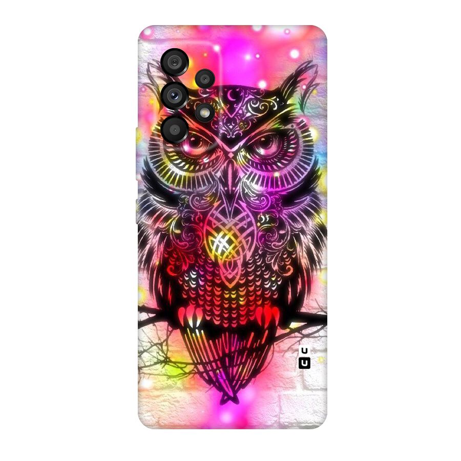 Colourful Owl Original Polycarbonate Back Case for Galaxy A53 5G