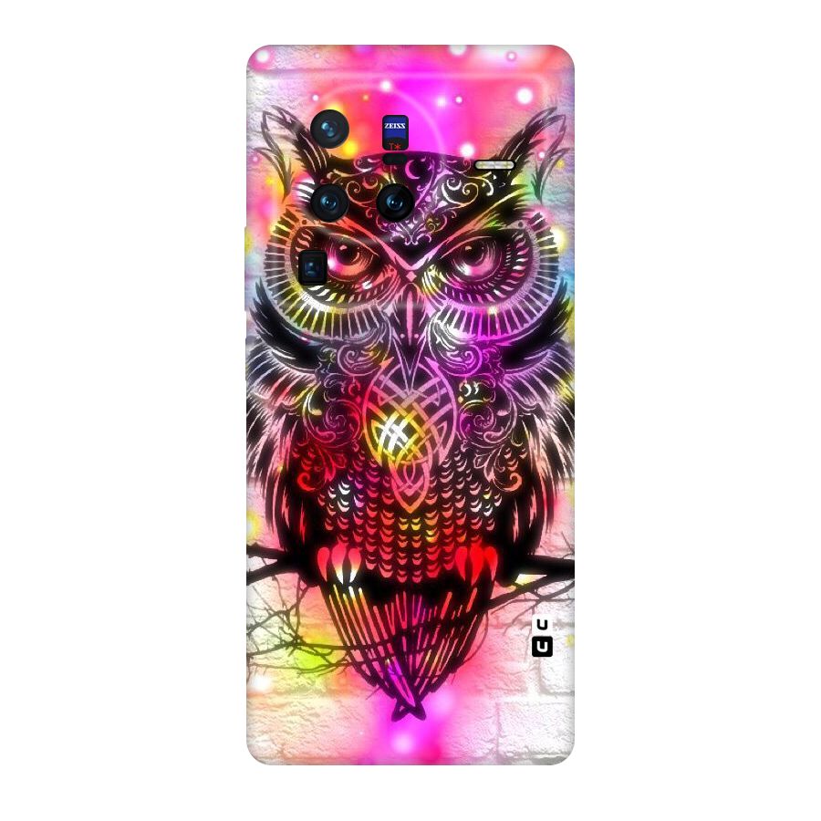 Colourful Owl Original Polycarbonate Back Case for Vivo X80