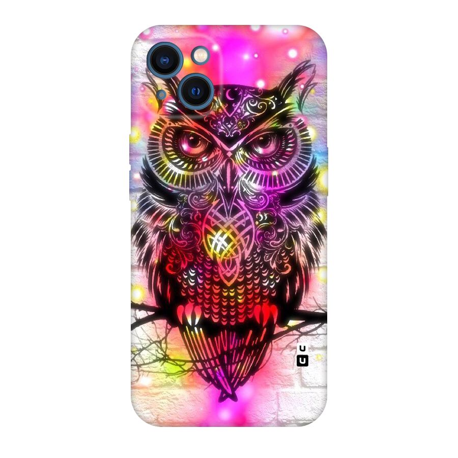 Colourful Owl Original Polycarbonate Back Case for iPhone 13