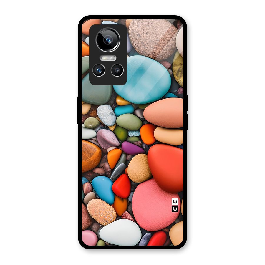 Colourful Stones Glass Back Case for Realme GT Neo 3