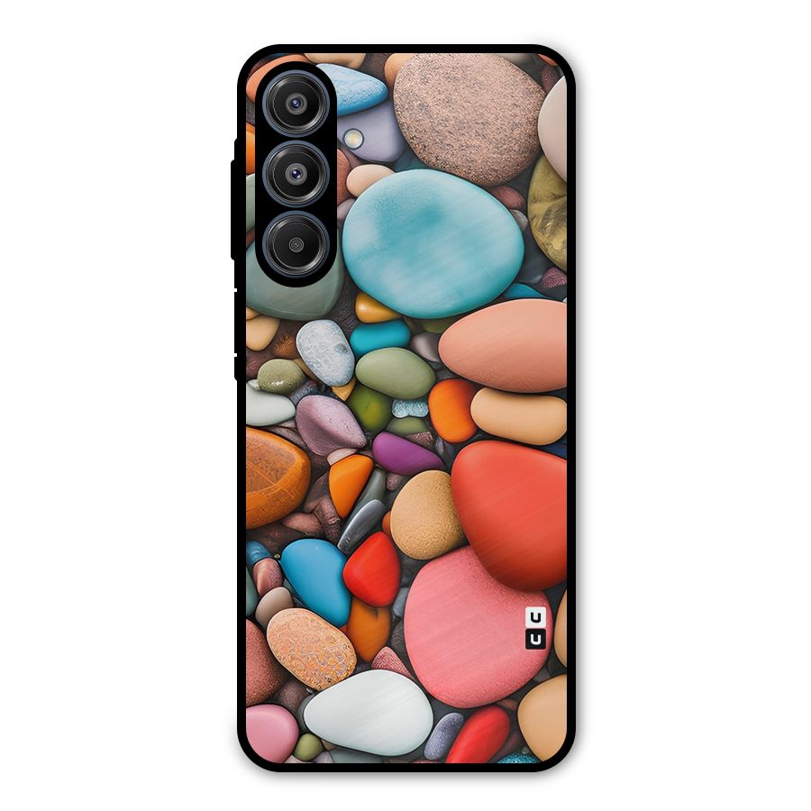 Colourful Stones Metal Back Case for Galaxy A16 5G
