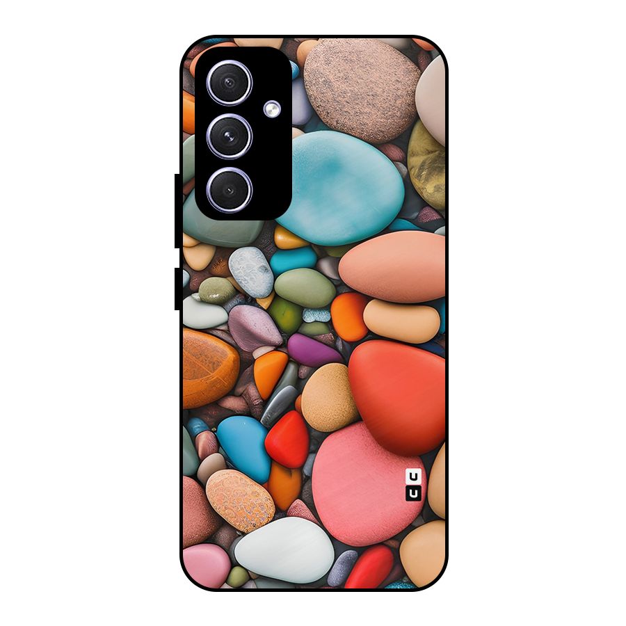 Colourful Stones Metal Back Case for Galaxy A54