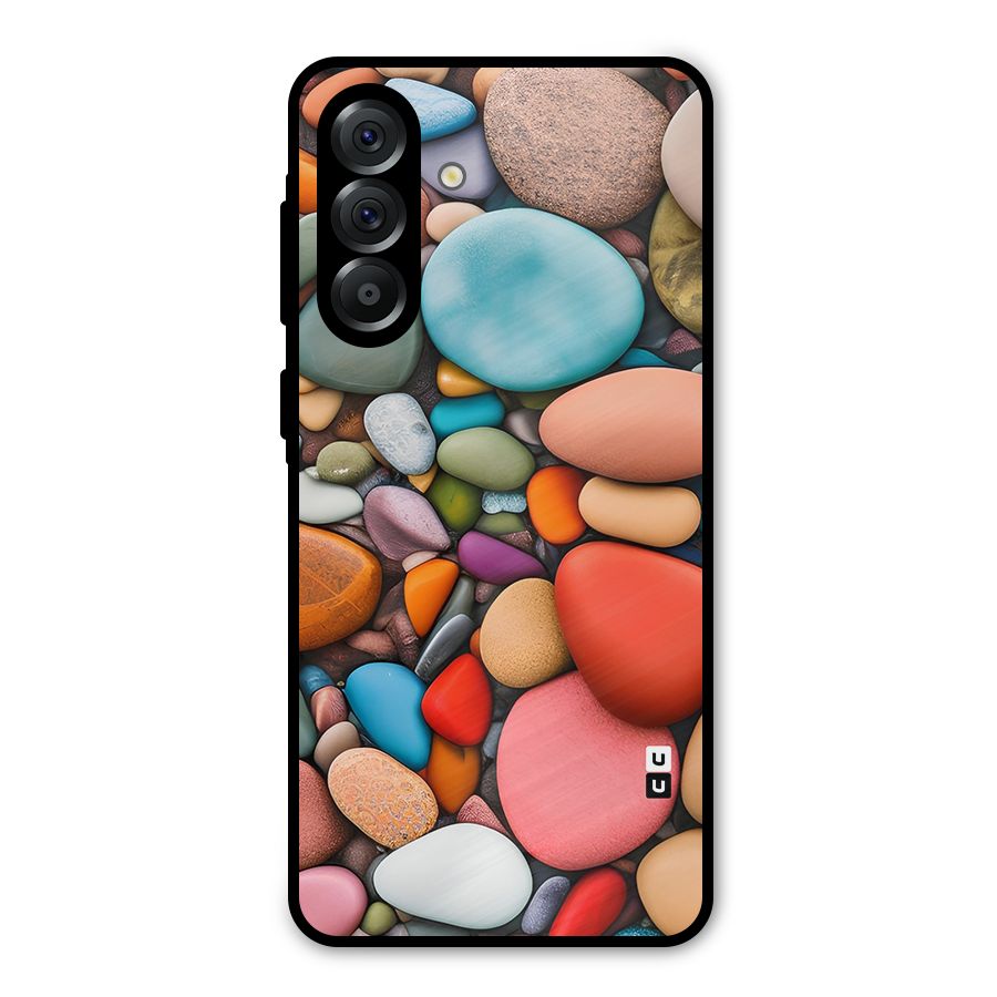 Colourful Stones Metal Back Case for Galaxy A56