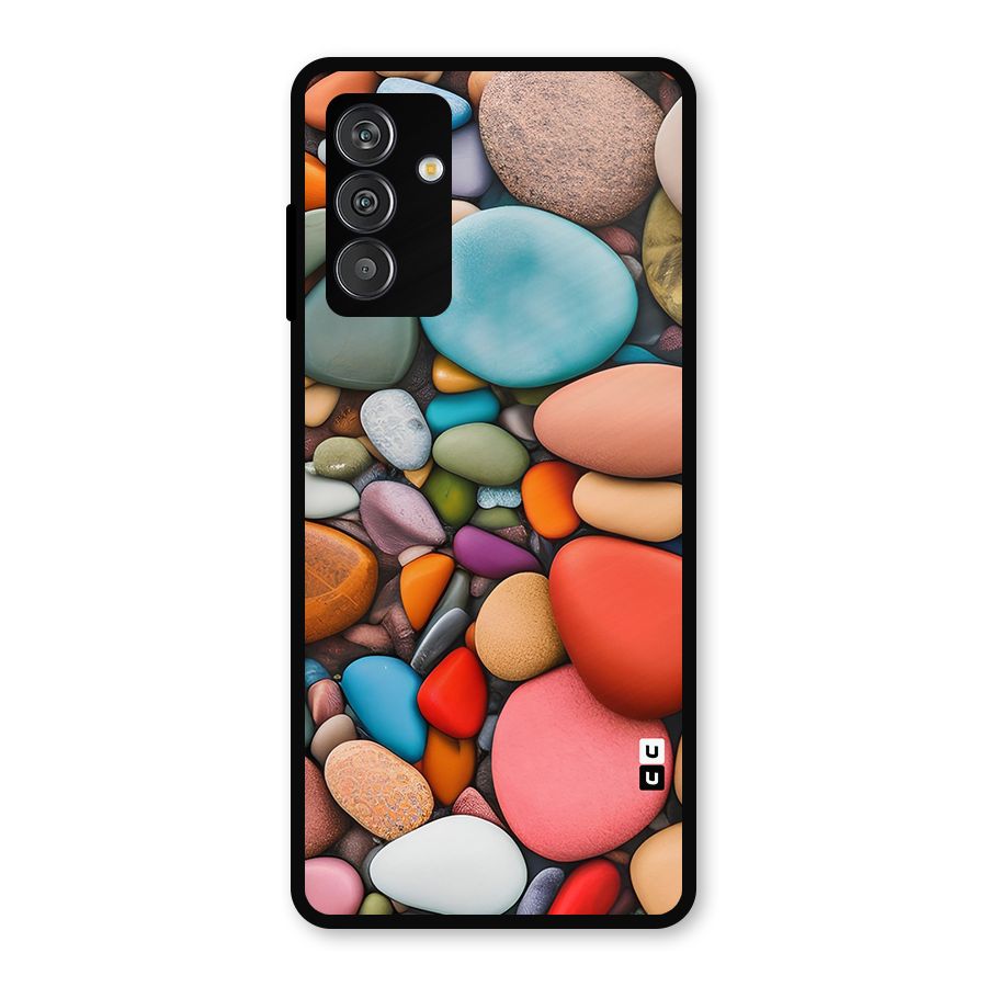 Colourful Stones Metal Back Case for Galaxy F13