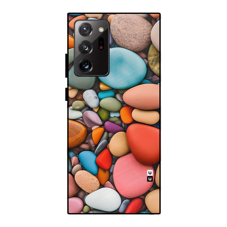 Colourful Stones Metal Back Case for Galaxy Note 20 Ultra
