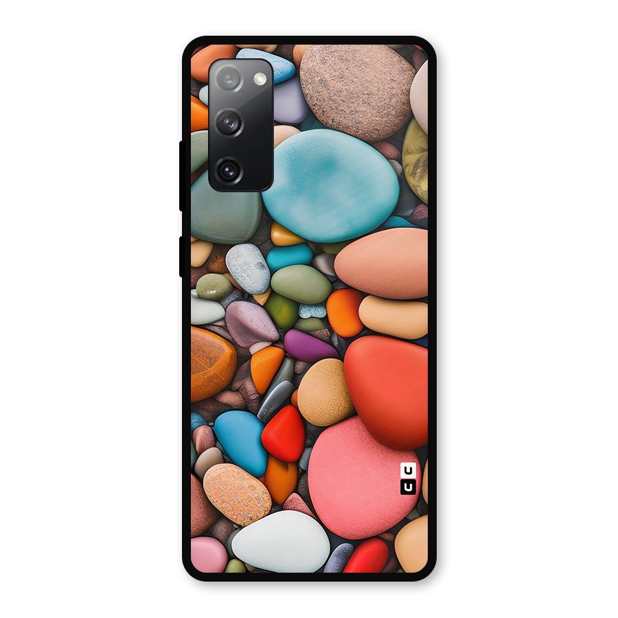 Colourful Stones Metal Back Case for Galaxy S20 FE 5G