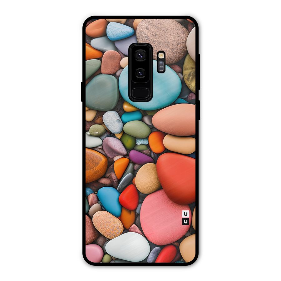 Colourful Stones Metal Back Case for Galaxy S9 Plus
