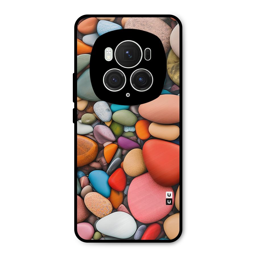 Colourful Stones Metal Back Case for Honor Magic6 Pro