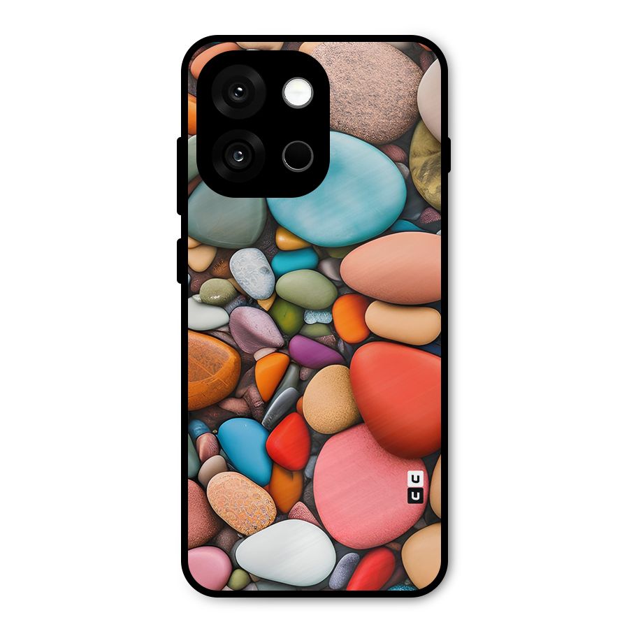 Colourful Stones Metal Back Case for OnePlus 13s