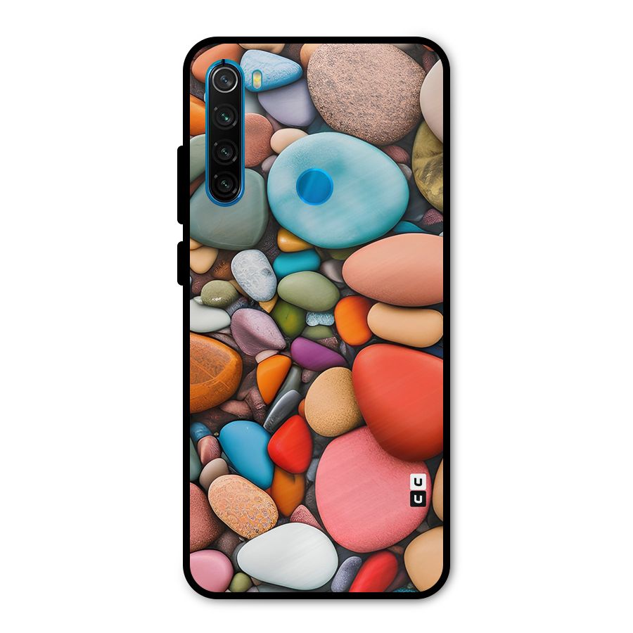 Colourful Stones Metal Back Case for Redmi Note 8
