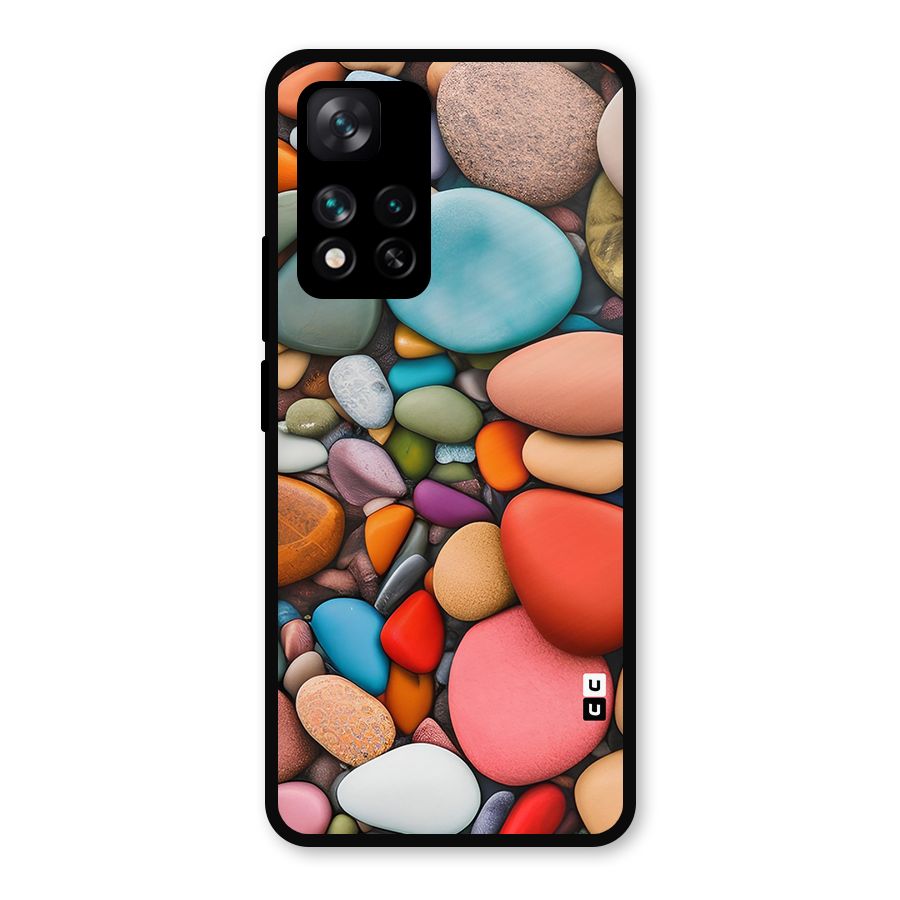 Colourful Stones Metal Back Case for Xiaomi 11i 5G