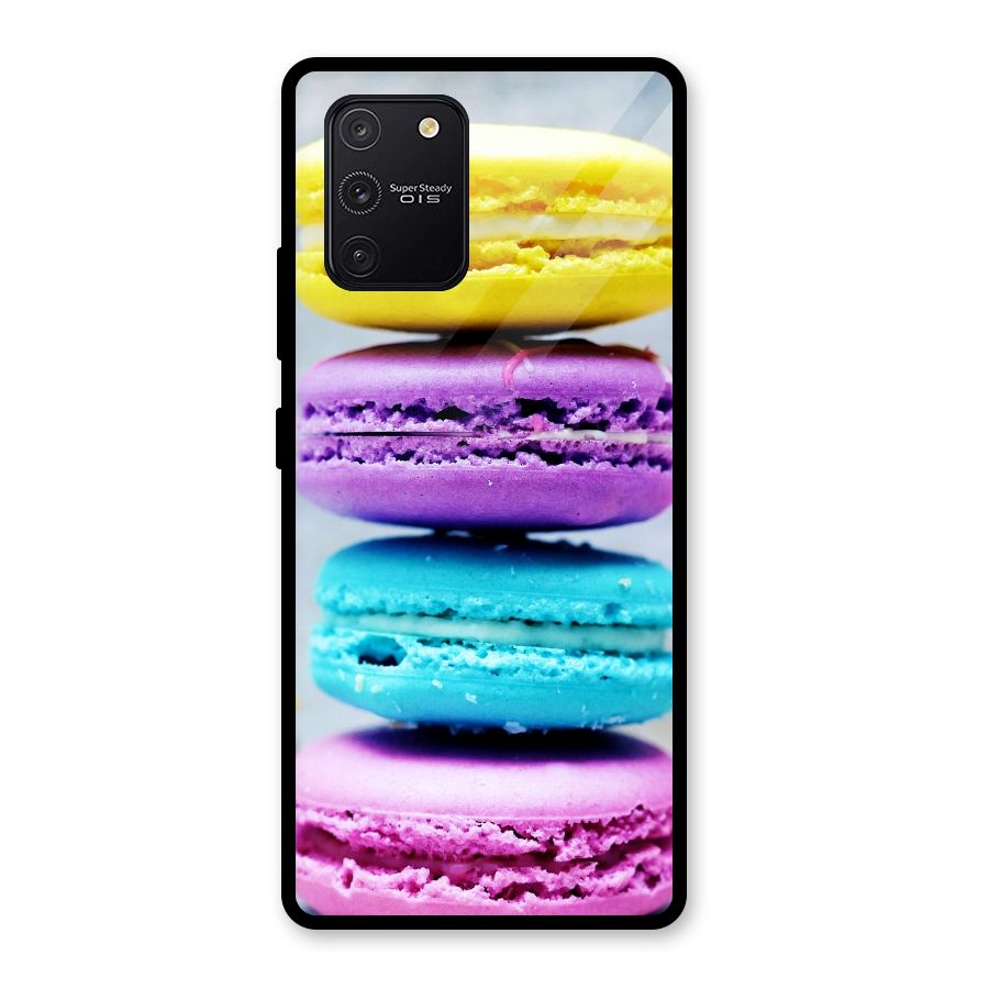Colourful Whoopie Pies Glass Back Case for Galaxy S10 Lite