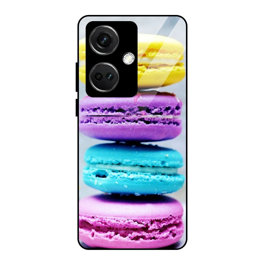 Colourful Whoopie Pies Glass Back Case for OnePlus Nord CE 3 5G