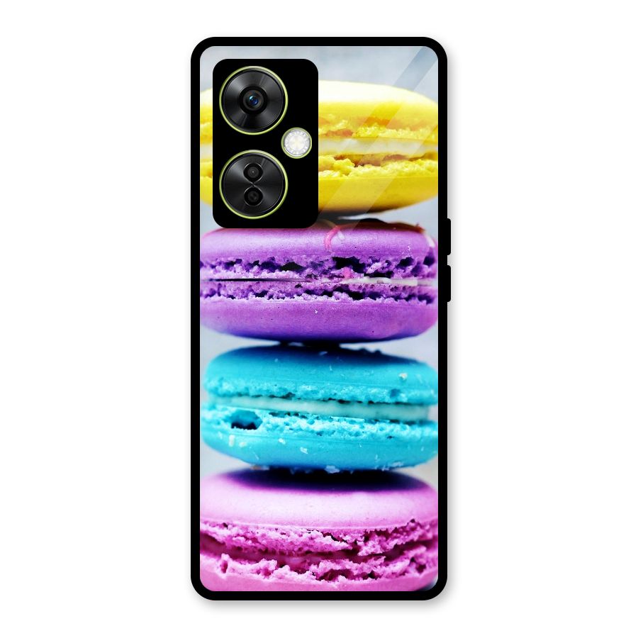 Colourful Whoopie Pies Glass Back Case for OnePlus Nord CE 3 Lite