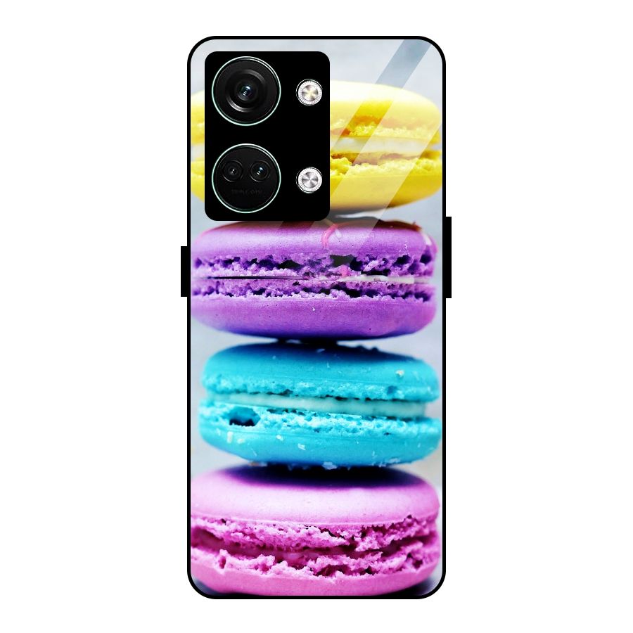 Colourful Whoopie Pies Glass Back Case for Oneplus Nord 3