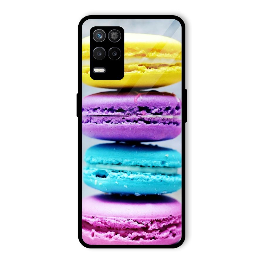 Colourful Whoopie Pies Glass Back Case for Realme 8s 5G