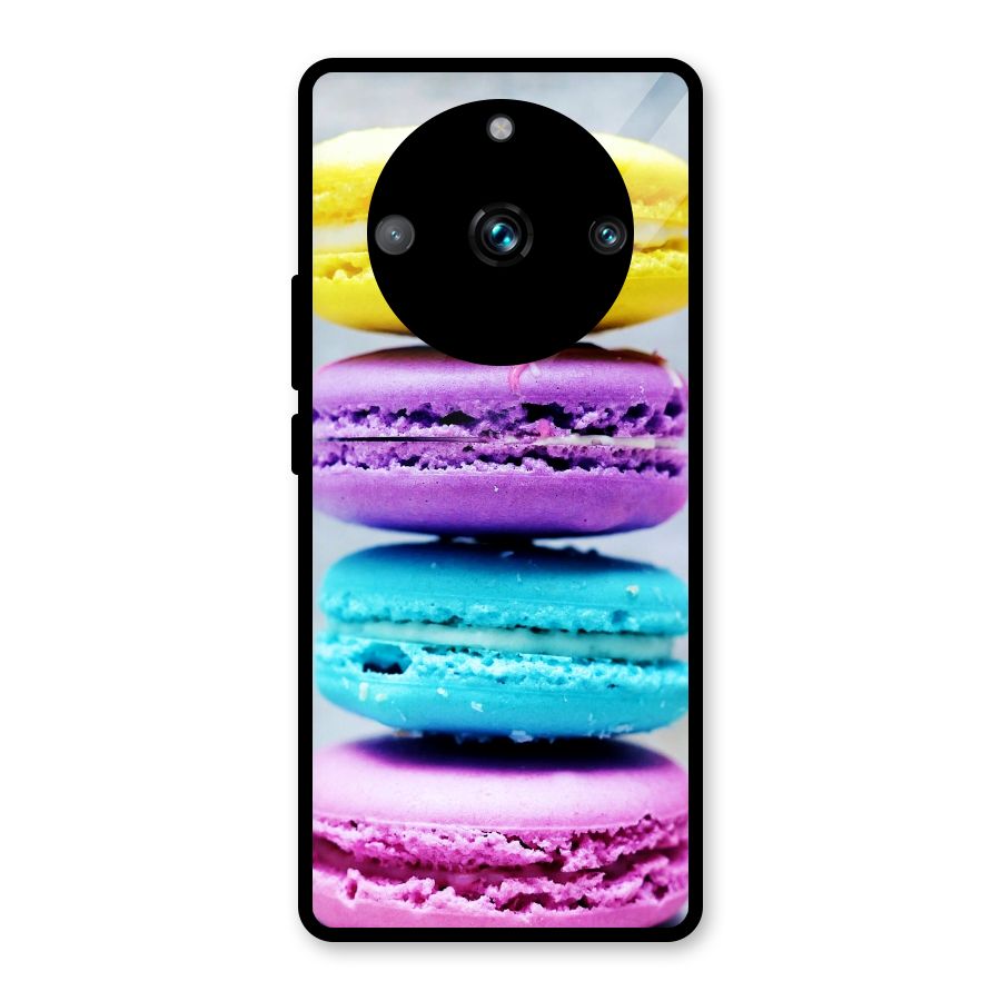 Colourful Whoopie Pies Glass Back Case for Realme Narzo 60 Pro
