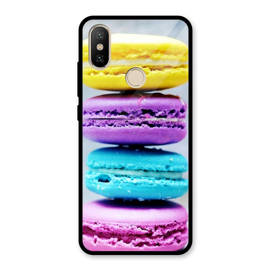 Colourful Whoopie Pies Glass Back Case for Redmi A2