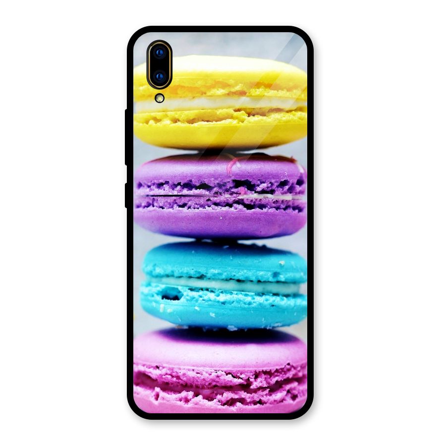 Colourful Whoopie Pies Glass Back Case for Vivo V11 Pro