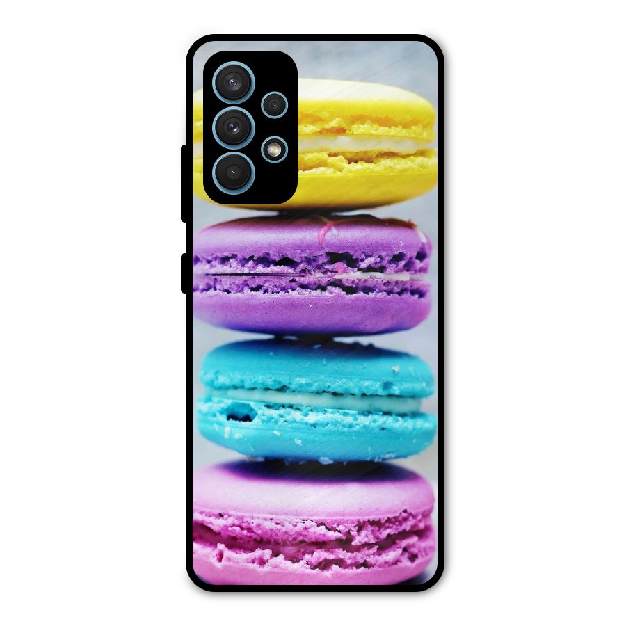 Colourful Whoopie Pies Metal Back Case for Galaxy A32