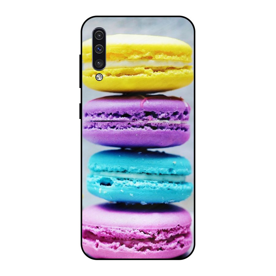 Colourful Whoopie Pies Metal Back Case for Galaxy A50s