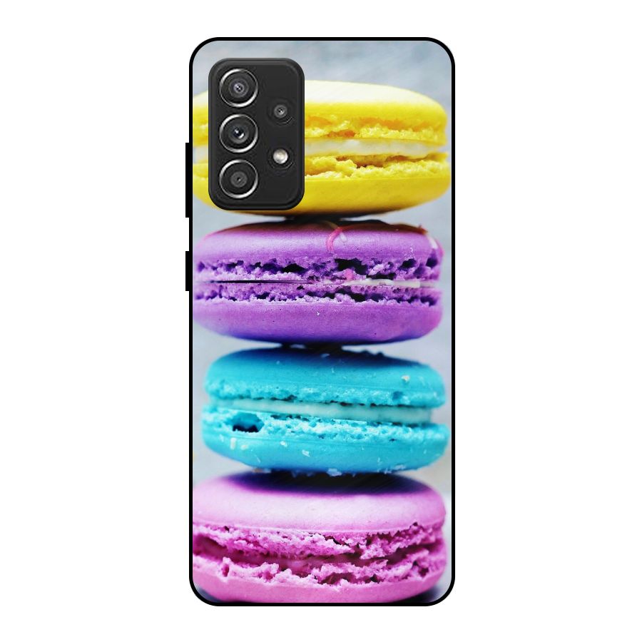 Colourful Whoopie Pies Metal Back Case for Galaxy A52s 5G