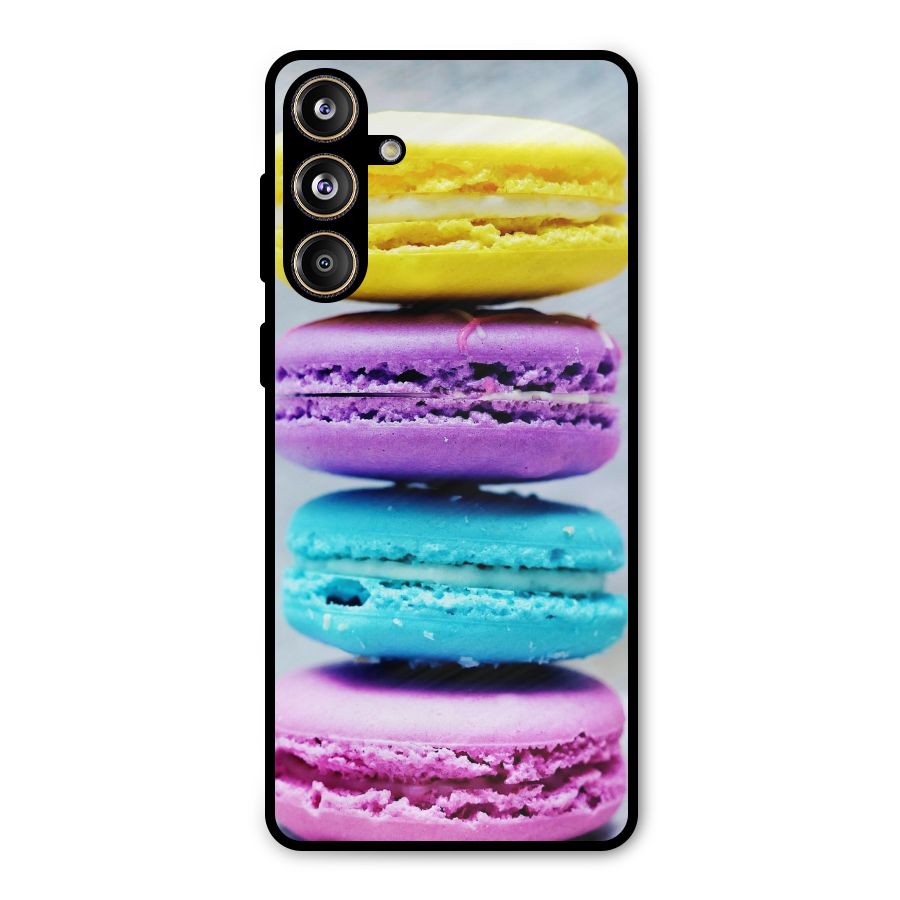 Colourful Whoopie Pies Metal Back Case for Galaxy F55