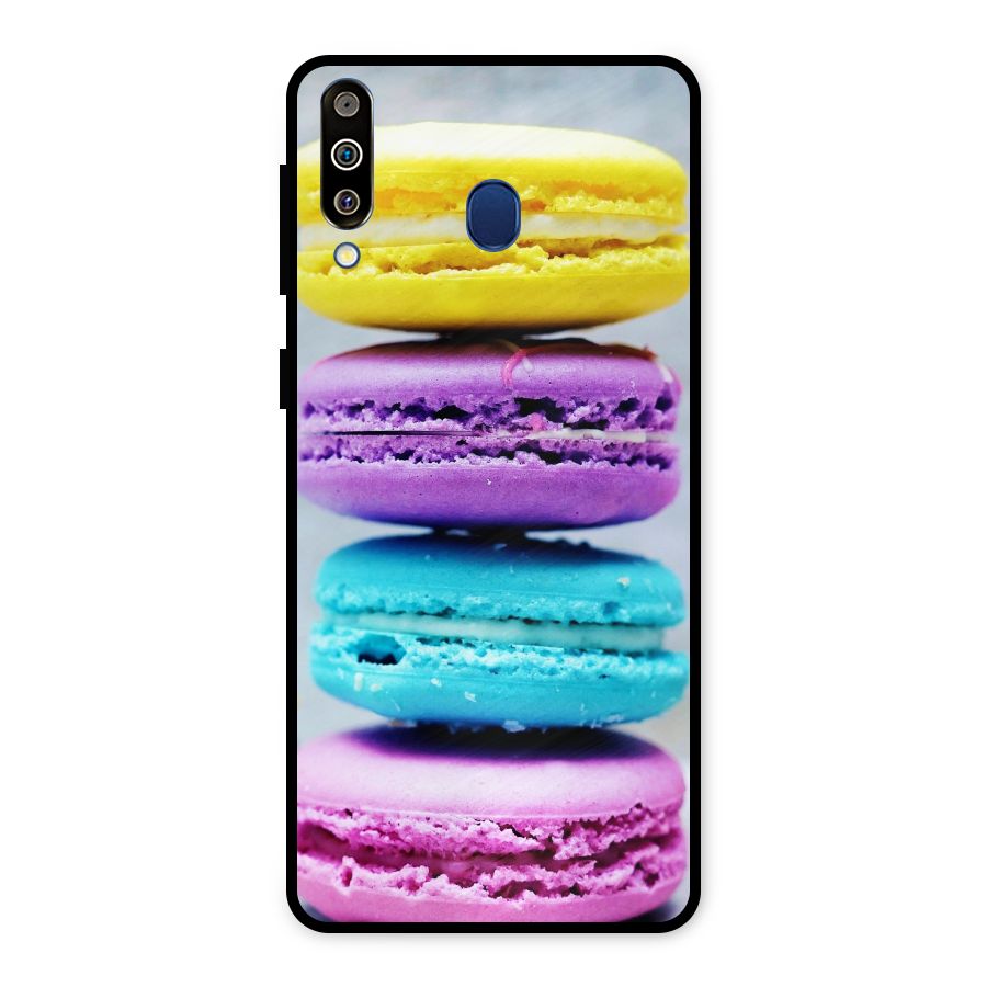 Colourful Whoopie Pies Metal Back Case for Galaxy M30
