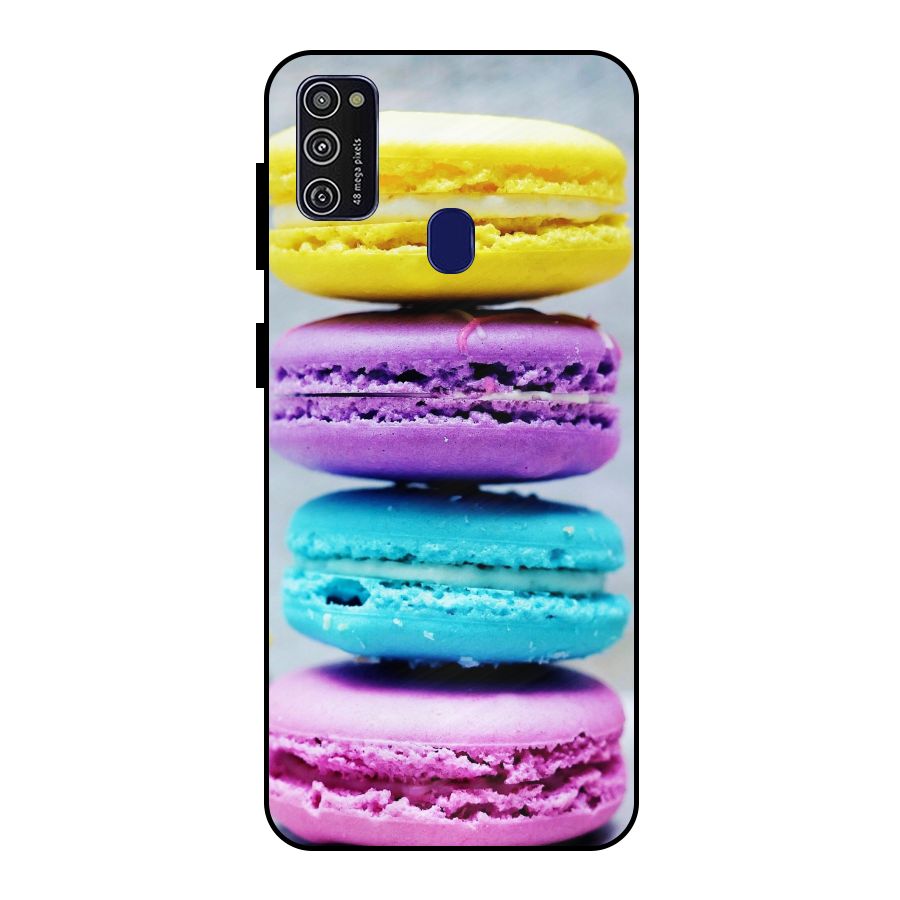 Colourful Whoopie Pies Metal Back Case for Galaxy M30s