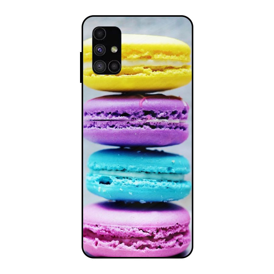 Colourful Whoopie Pies Metal Back Case for Galaxy M51