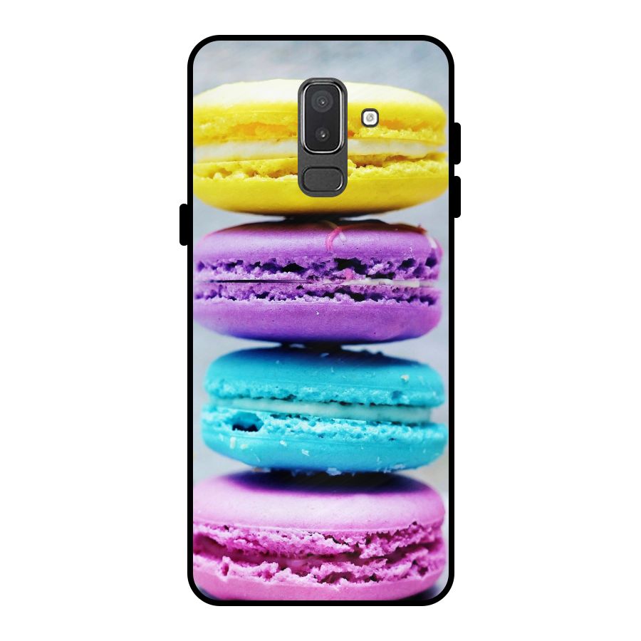 Colourful Whoopie Pies Metal Back Case for Galaxy On8 (2018)