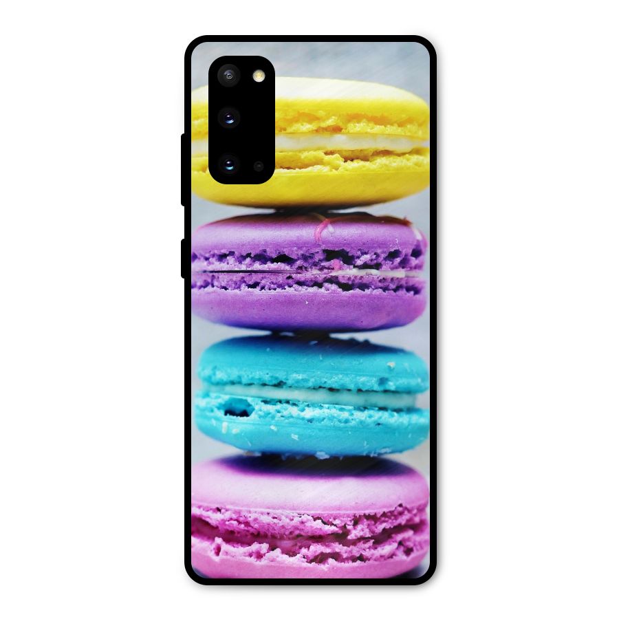 Colourful Whoopie Pies Metal Back Case for Galaxy S20