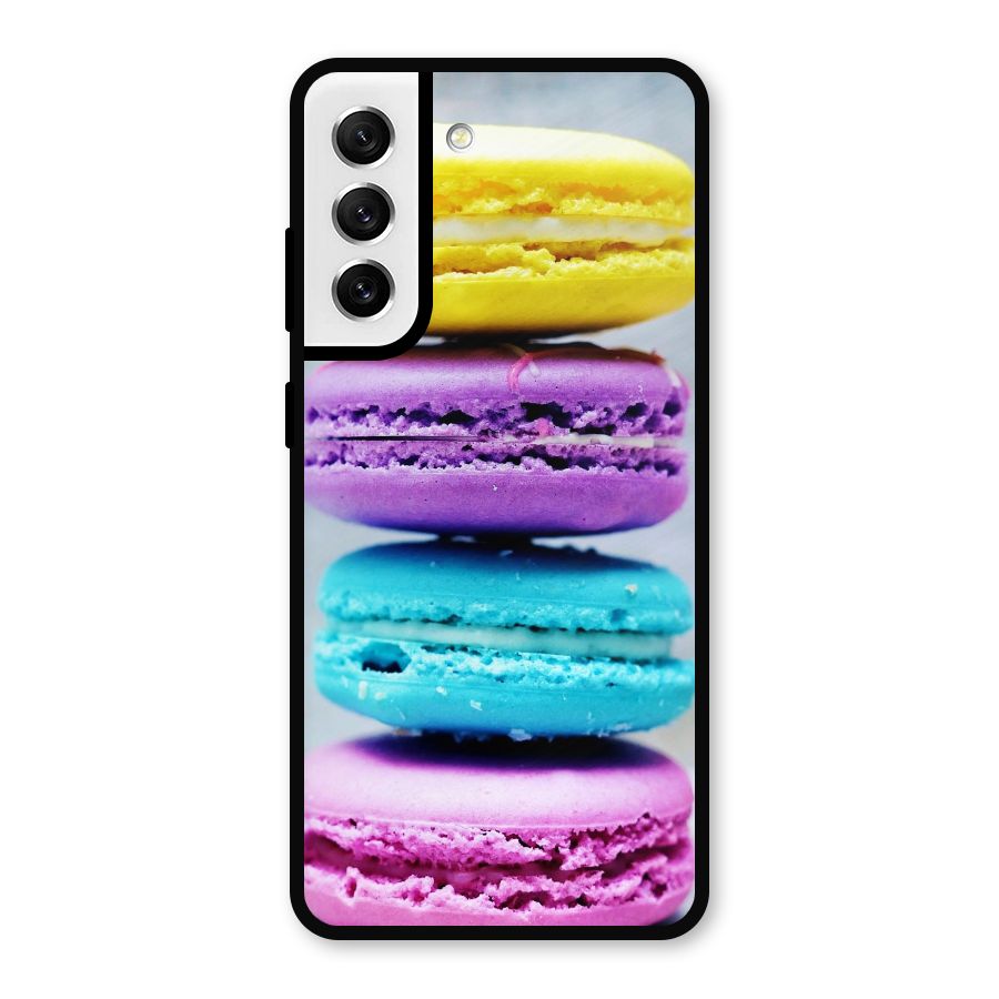 Colourful Whoopie Pies Metal Back Case for Galaxy S21 FE 5G