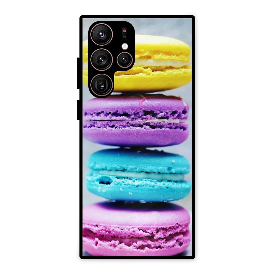 Colourful Whoopie Pies Metal Back Case for Galaxy S22 Ultra 5G