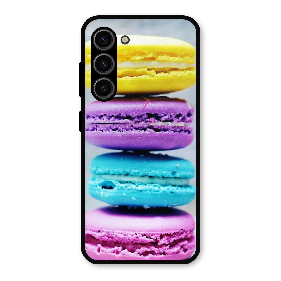 Colourful Whoopie Pies Metal Back Case for Galaxy S23