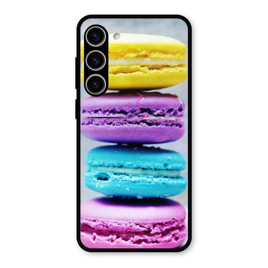 Colourful Whoopie Pies Metal Back Case for Galaxy S23 Plus