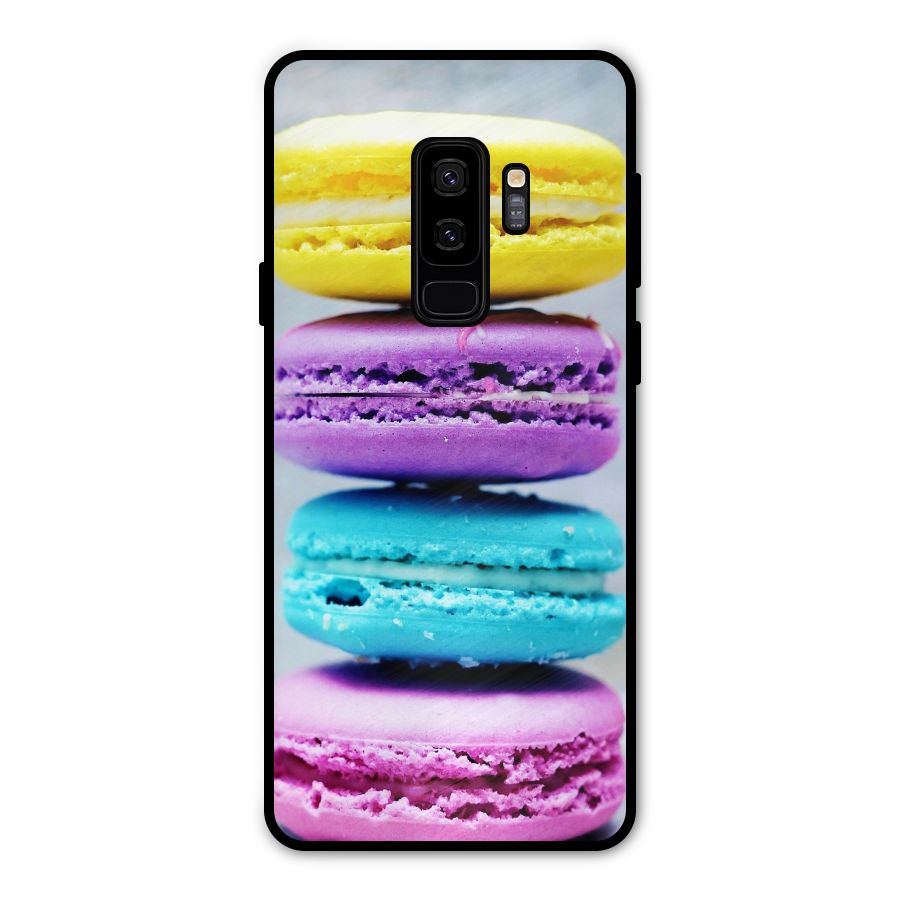 Colourful Whoopie Pies Metal Back Case for Galaxy S9 Plus