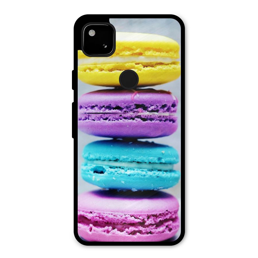 Colourful Whoopie Pies Metal Back Case for Google Pixel 4a