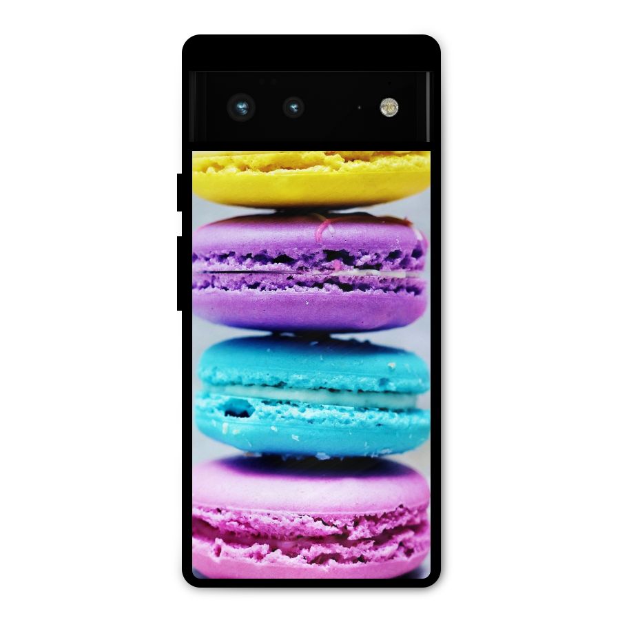 Colourful Whoopie Pies Metal Back Case for Google Pixel 6