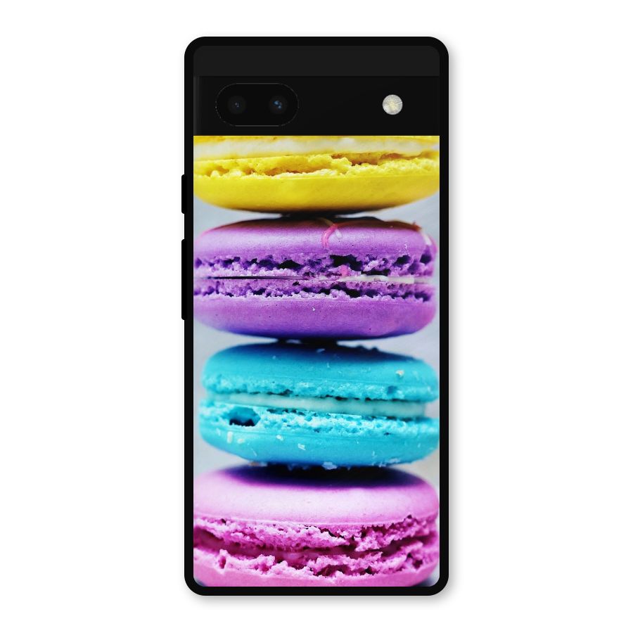 Colourful Whoopie Pies Metal Back Case for Google Pixel 6a