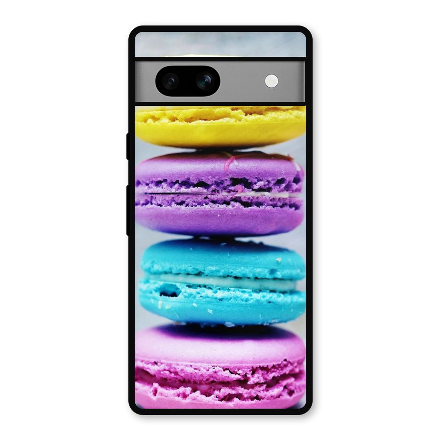 Colourful Whoopie Pies Metal Back Case for Google Pixel 7a