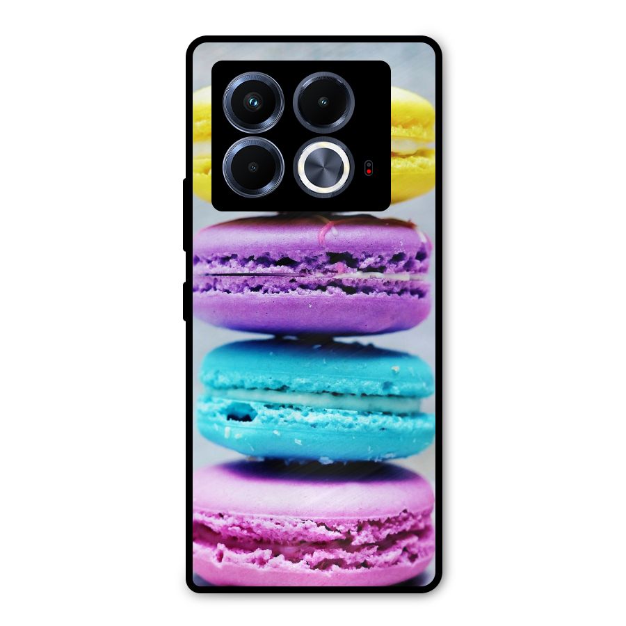 Colourful Whoopie Pies Metal Back Case for Infinix Note 40 5G
