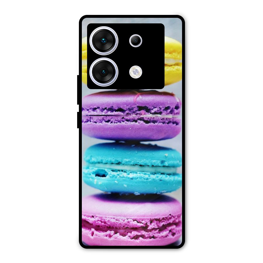 Colourful Whoopie Pies Metal Back Case for Infinix Zero 30 5G