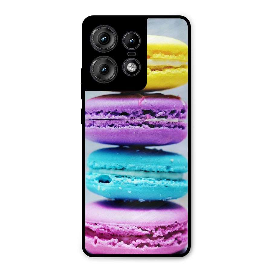 Colourful Whoopie Pies Metal Back Case for Motorola Edge 50 Pro