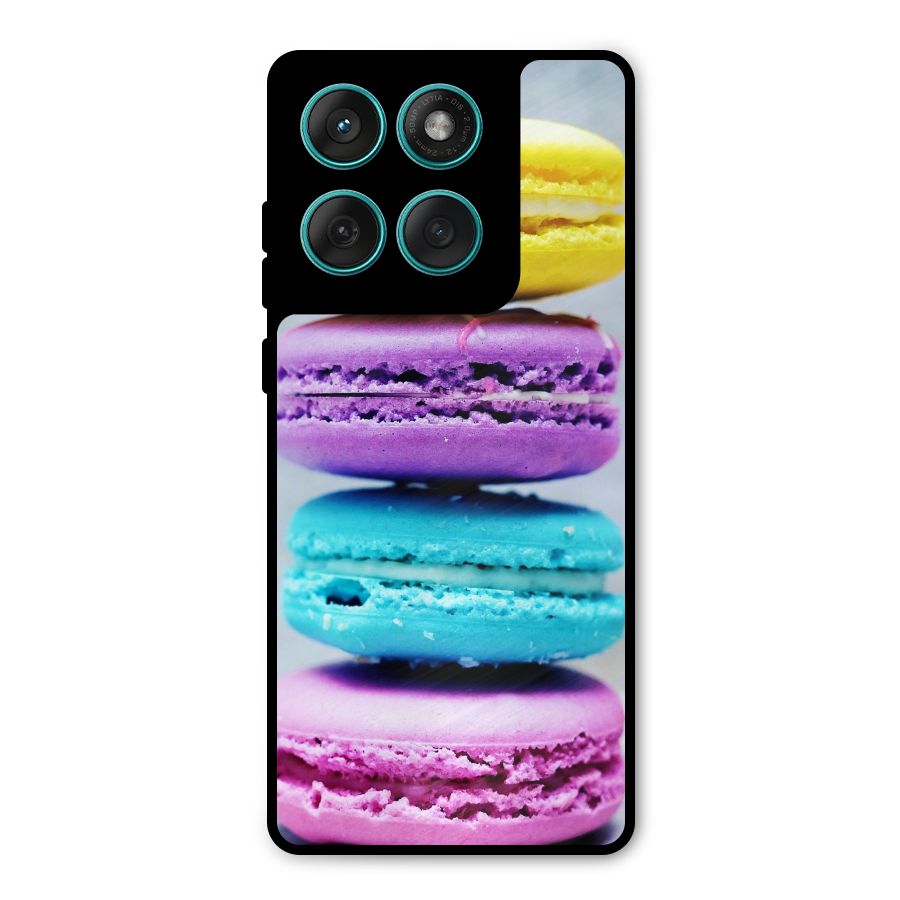 Colourful Whoopie Pies Metal Back Case for Motorola Edge 60 Fusion